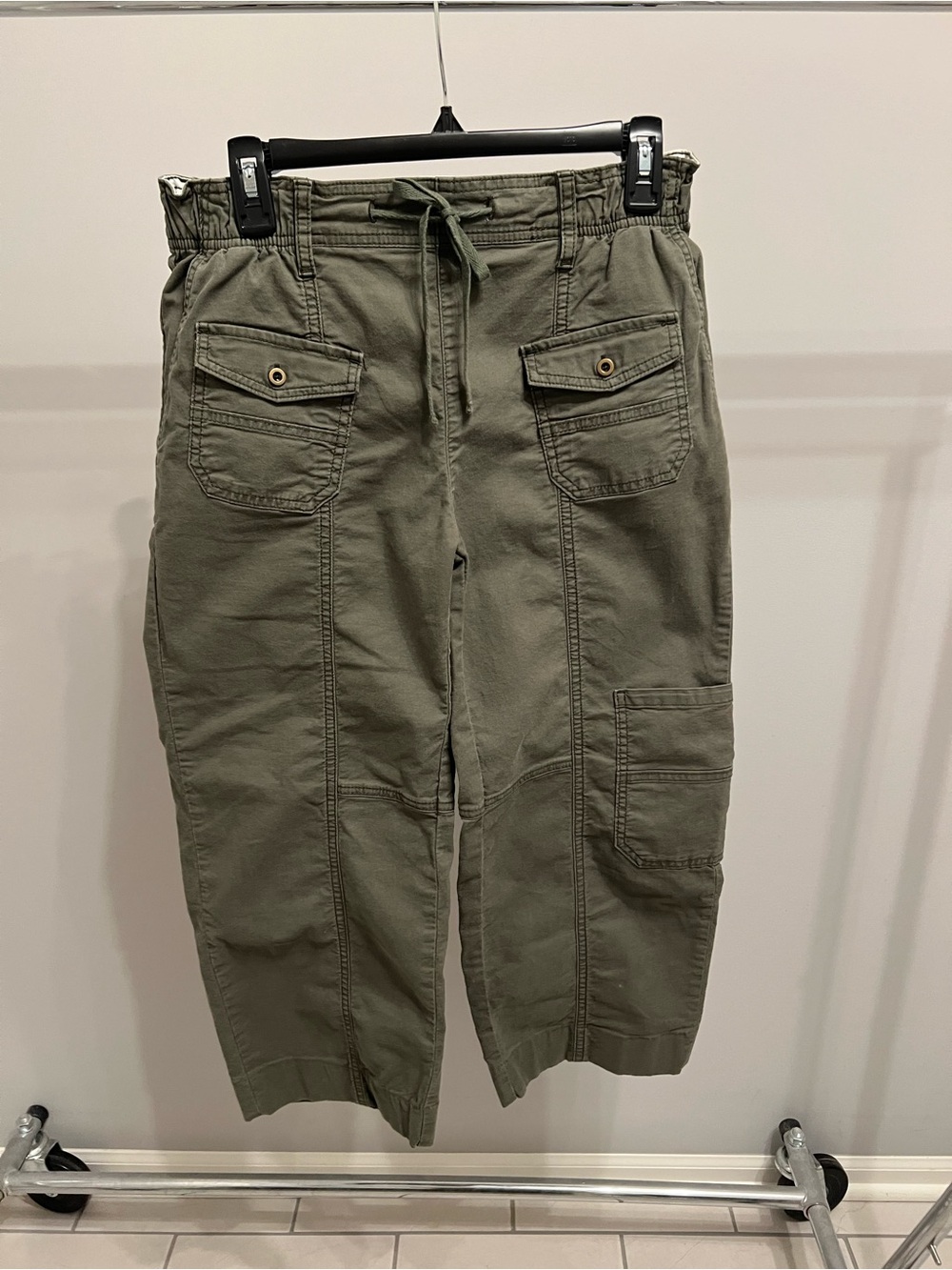 Pilcro/Anthropologie  Olive Utility Cargo Pants for Women